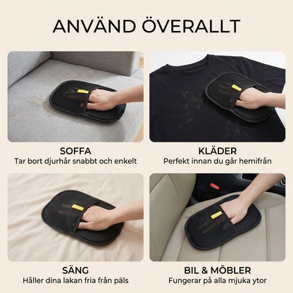 Luddfri™ – Tar bort djurhår på några sekunder